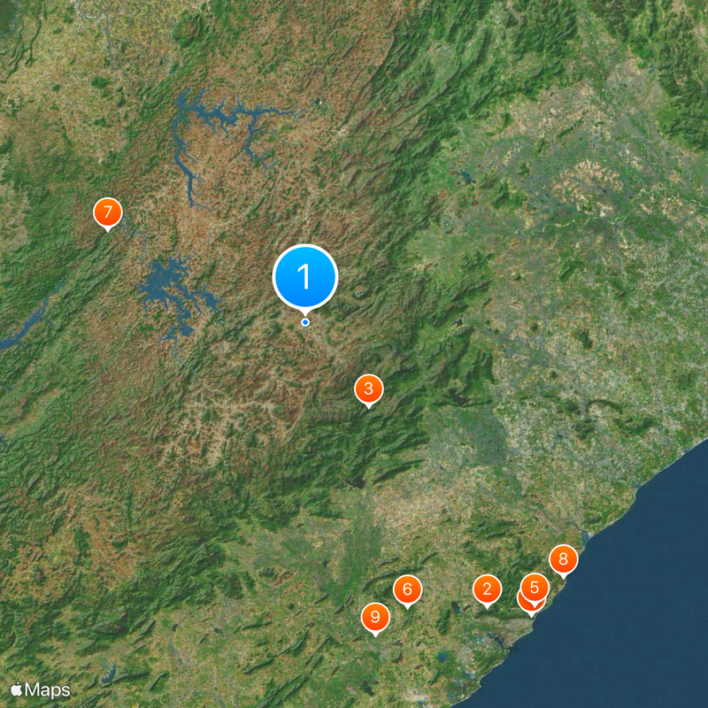 Araku Valley Map