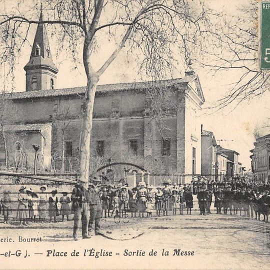 Église Saint-Aubin de Bourret
