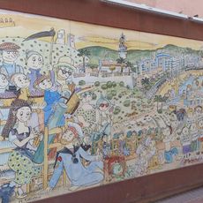 Work of art, mural