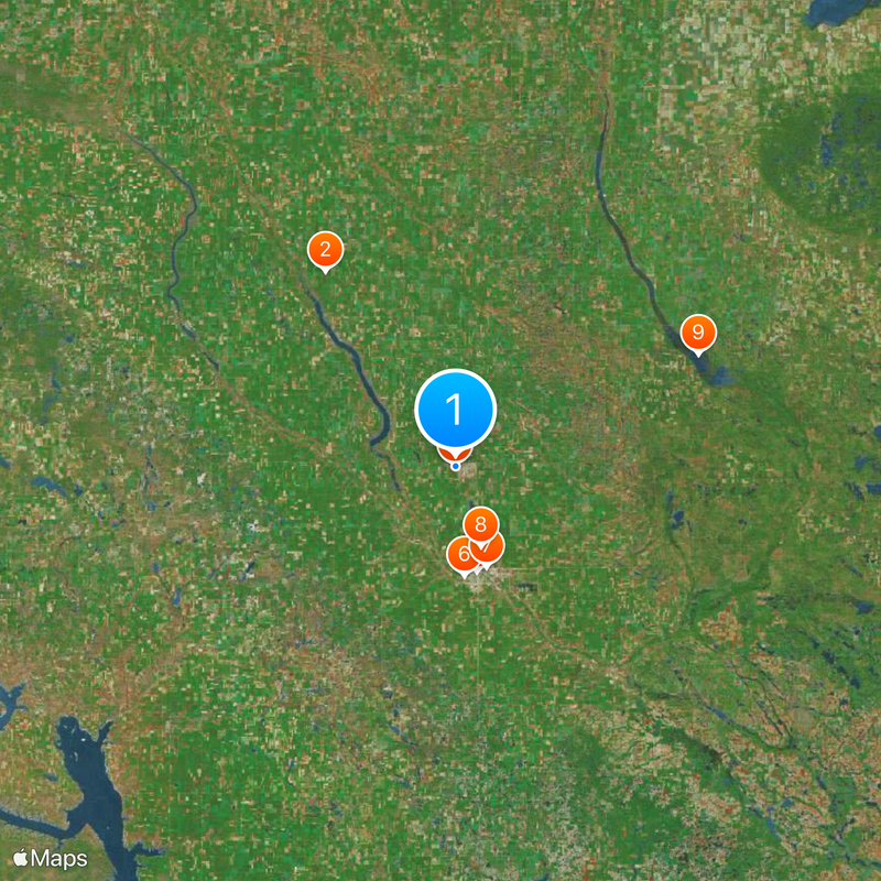 Minot Air Force Base Map