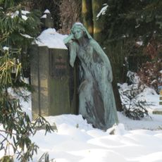 Some graves at Grüna cemetery in Chemnitz, Saxony
