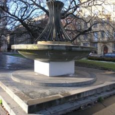 Kašna v Dienzenhoferových sadech na Smíchově