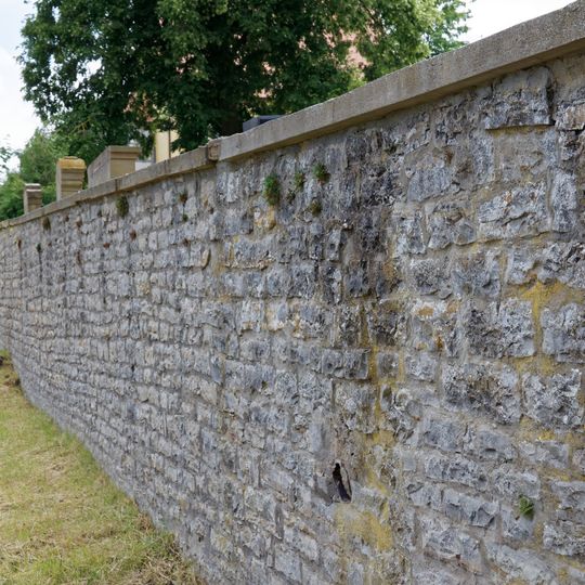 Cemetery walls