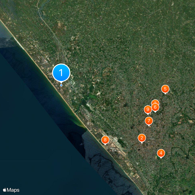 Thumba Map