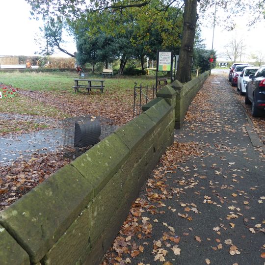 Churchyard boundary wall, Church of St Bartholomew