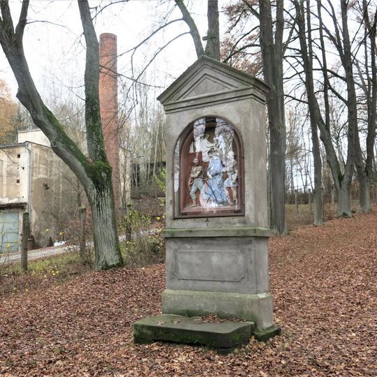 Kaplička I. zastavení křížové cesty u Cvikova
