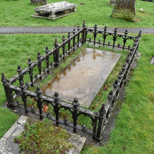 Tomb of Howell Harris In Churchyard of The Church of St Gwendoling, Church Street , Talgarth