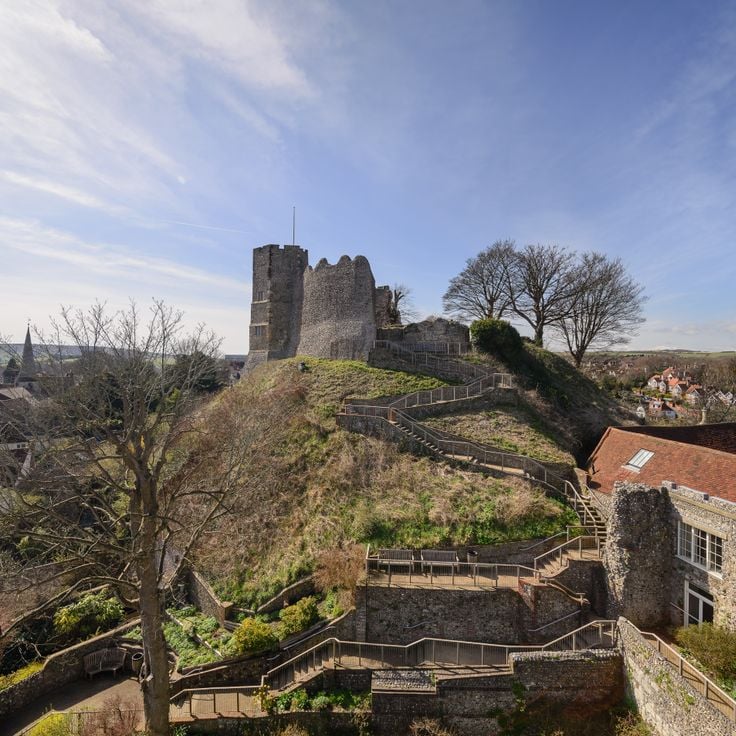 Lewes Castle och Barbican House Museum
