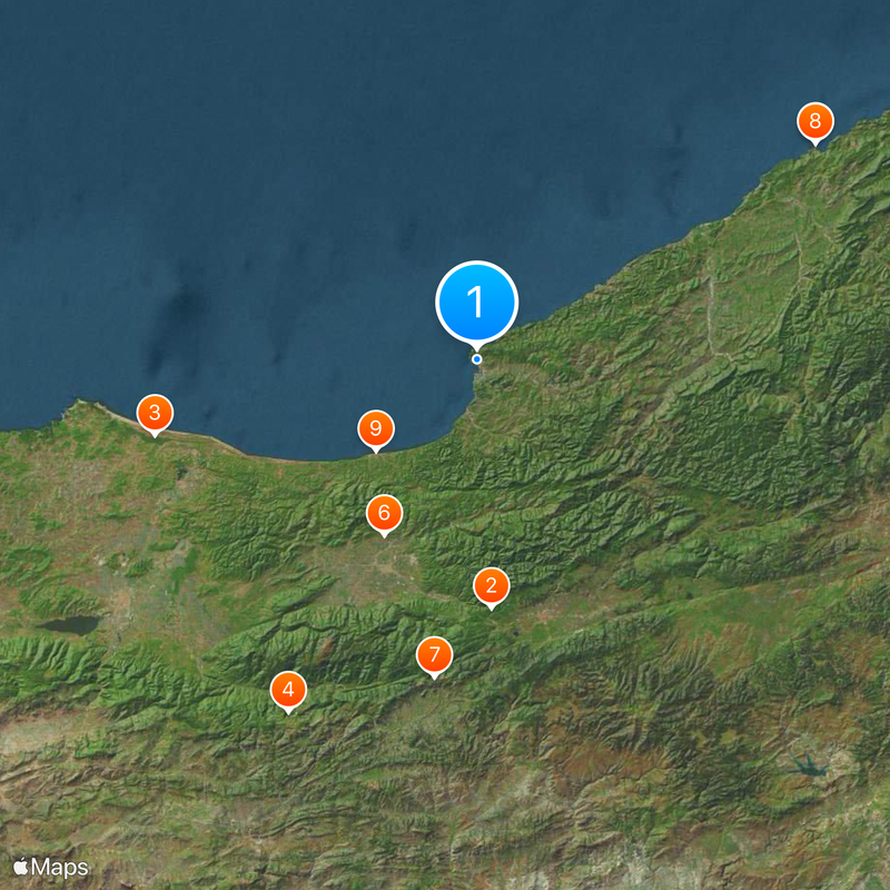 Heraclea Póntica Mapa
