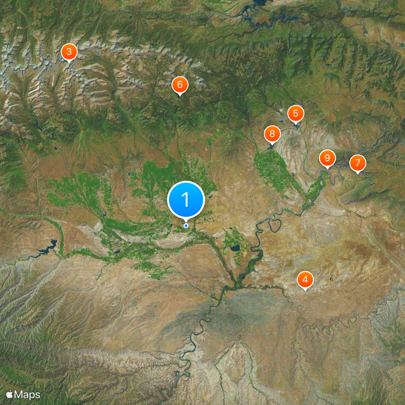 Skinwalker Ranch Mapa