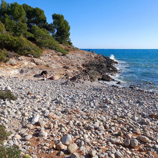Playa nudista de Bellver