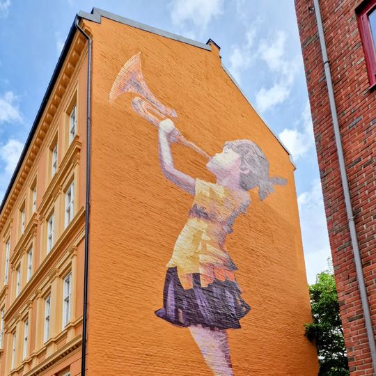 Wandmalerei, Kunstwerk