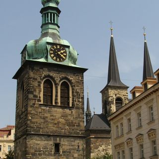Zvonice kostela svatého Petra na Poříčí
