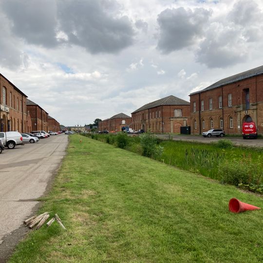 Former Weedon Barracks, Canal Enclosure Wall To South