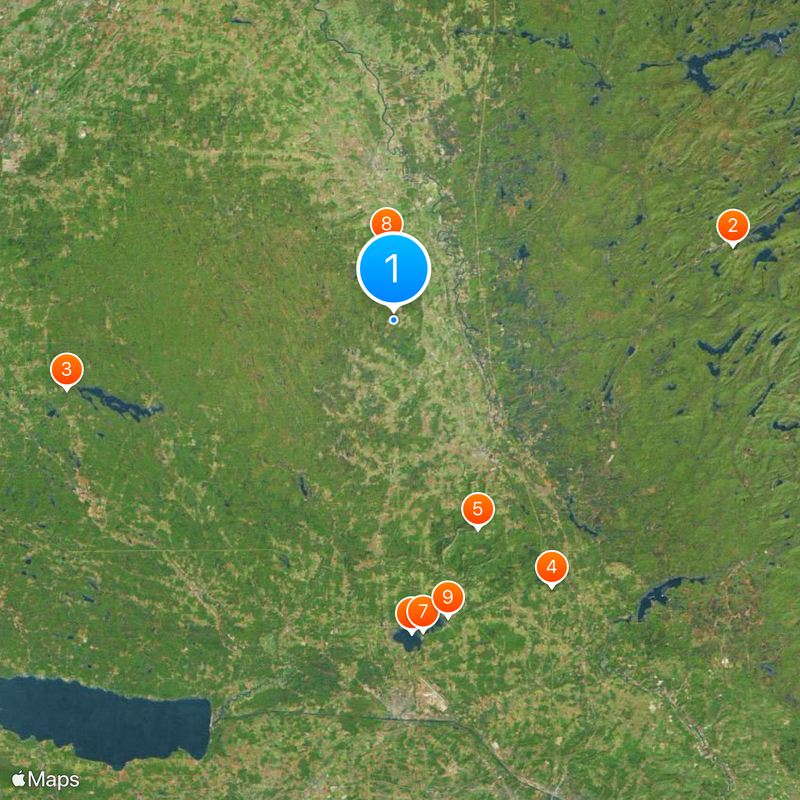 Tug Hill Plateau Map