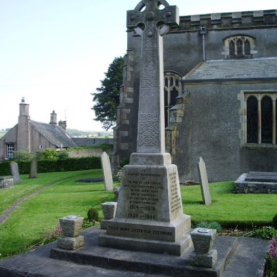 Warton War Memorial, Lancashire