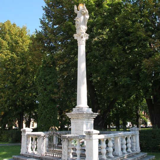 Maria column in Spišská Nová Ves