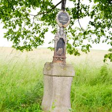 Wayside cross by Kroměždice