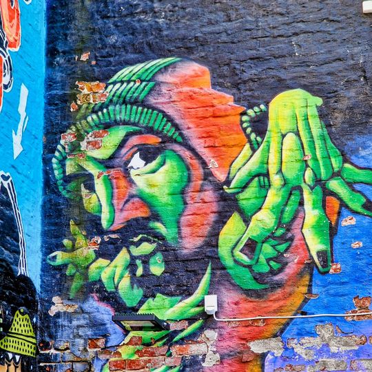 Peinture murale, œuvre d’art