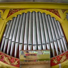 Pipe organ of Aloja Lutheran church