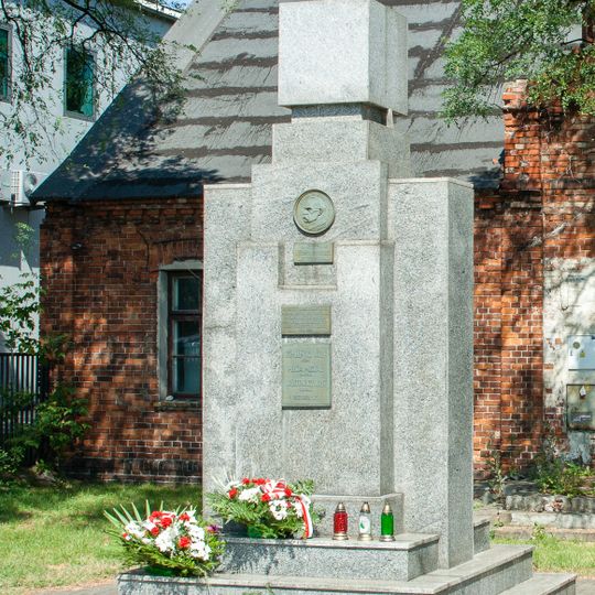 Józef Piłsudski monument in Wawer