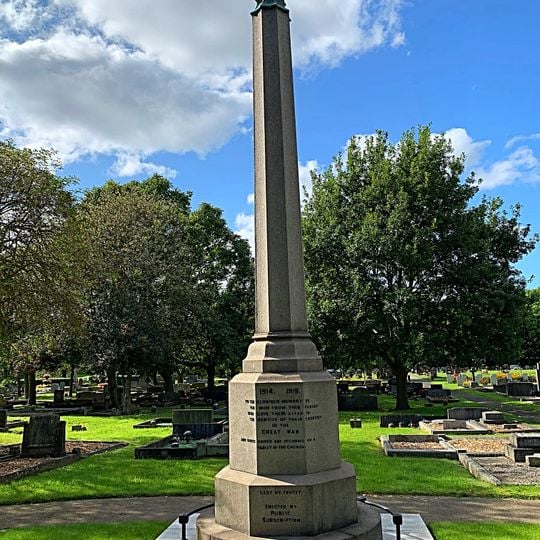 1914-18 War Memorial In St Bartholomew's Churchyard, Longbenton