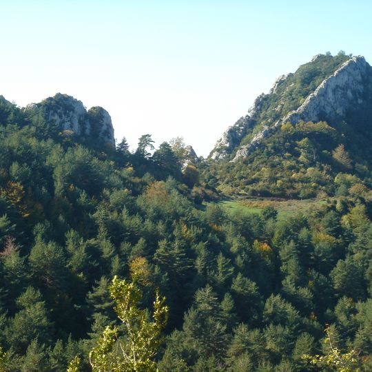 Sierras de Santo Domingo y Caballera