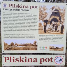 Vojaška kapela iz prve svetovne vojne, Kosovelje