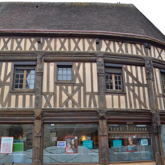 Maison à pans de bois