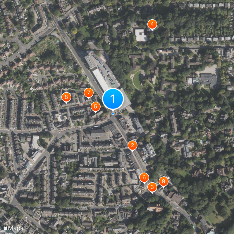 Headingley Map