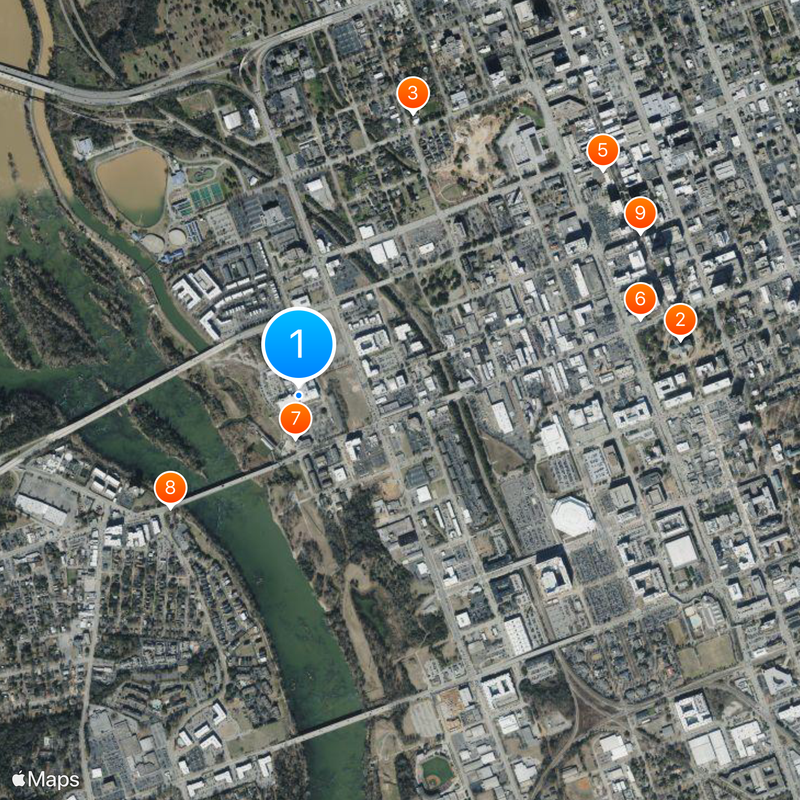 Best Friend of Charleston Map