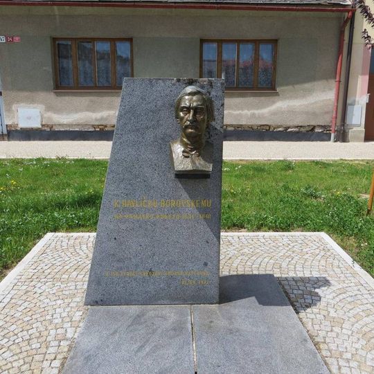 Monument to Karel Havlíček Borovský in Batelov