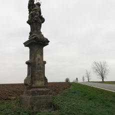 Sloup se sochou svatého Jana Nepomuckého