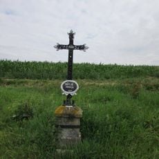 Kříž u hřbitova v Zachotíně