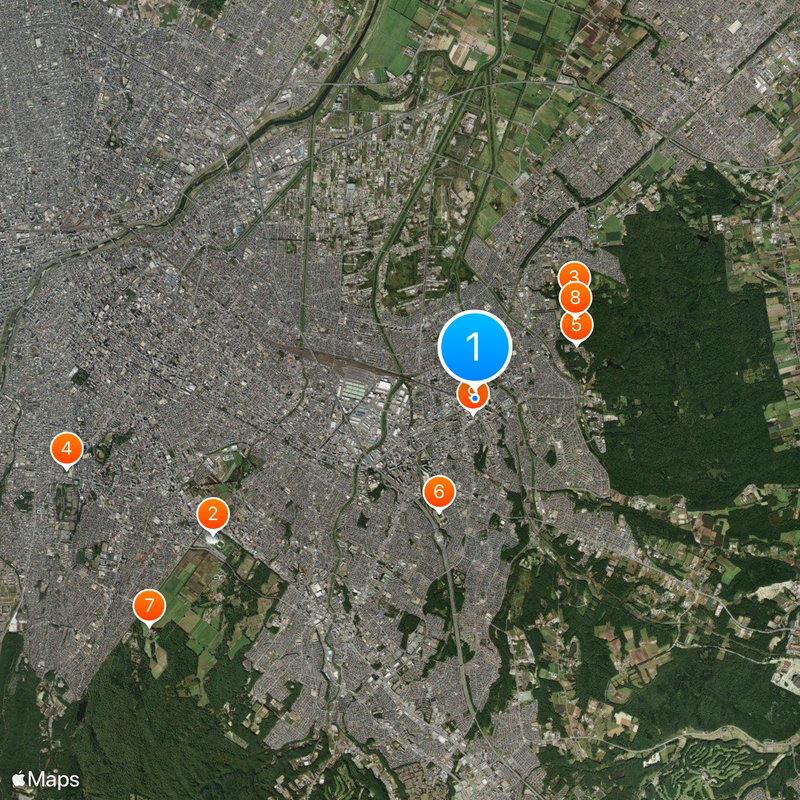 Shin-Sapporo Station Map