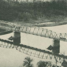 Old bridge Mělník - Hořín