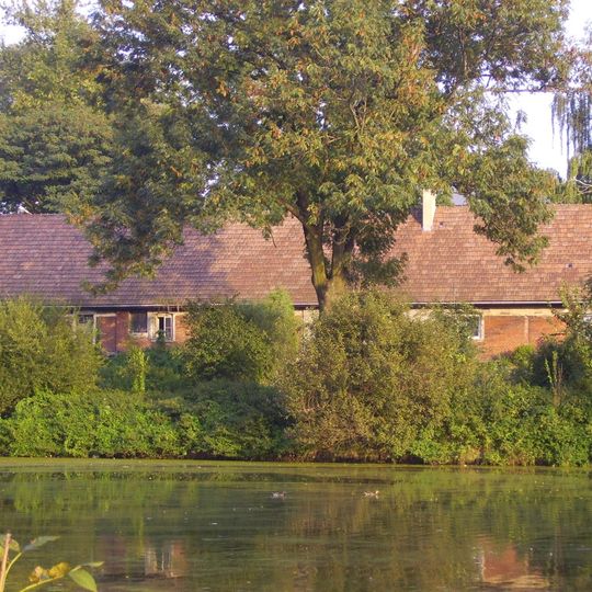 Czworak w folwarku w Czechowicach-Dziedzicach