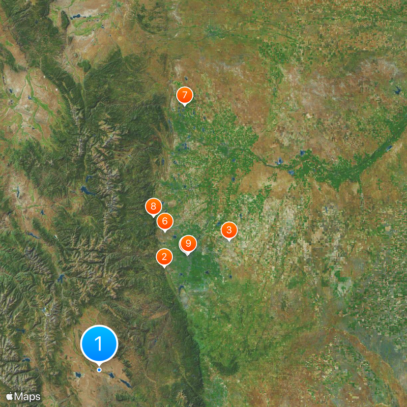 South Platte River Map