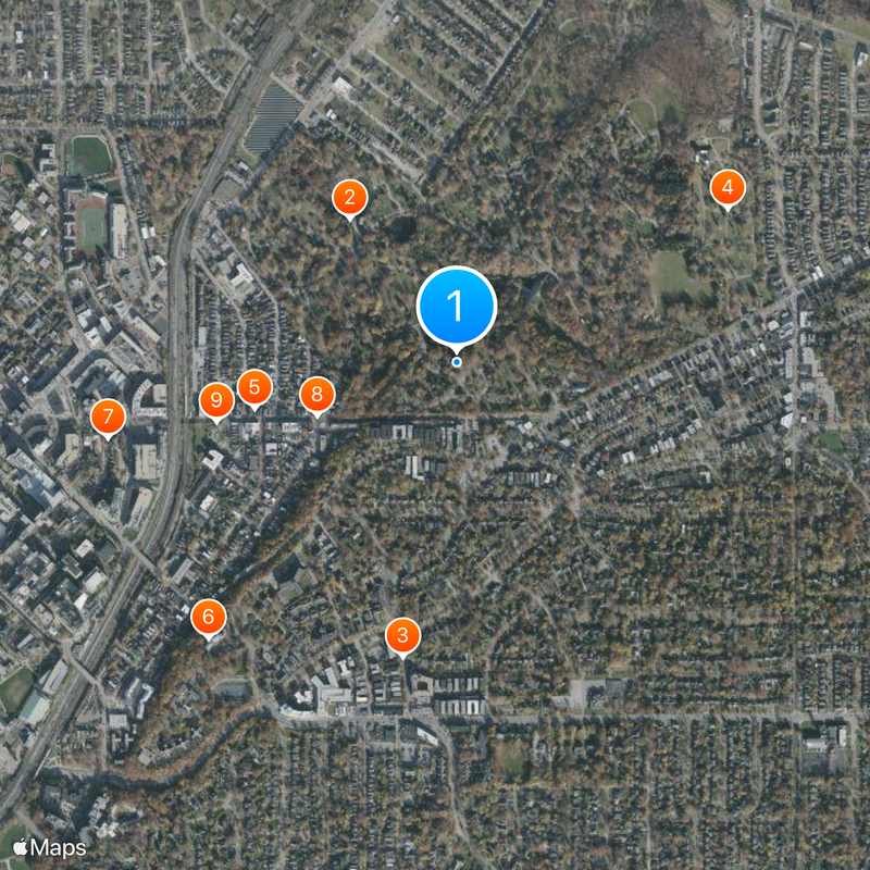 James A. Garfield Memorial Carte