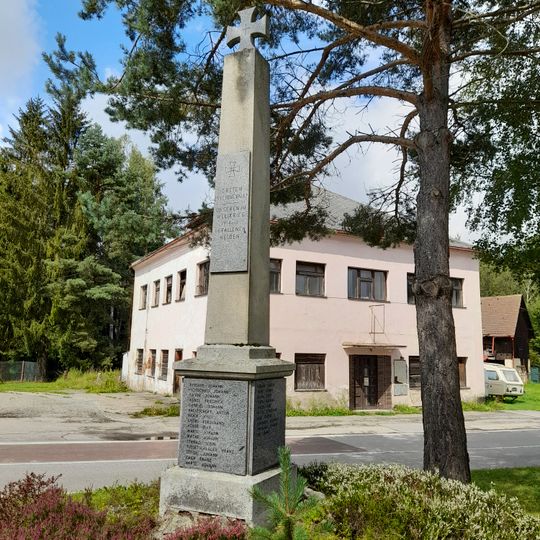 Pomník obětem 1. světové války v Černé v Pošumaví