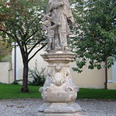 Socha svatého Jana Nepomuckého na náměstí T. G. Masaryka v Prostějově