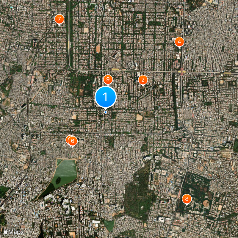 JP Nagar Map