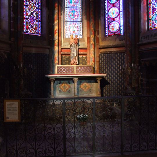 Virgin and Child of Notre-Dame chapel, collegiate church of Semur-en-Auxois