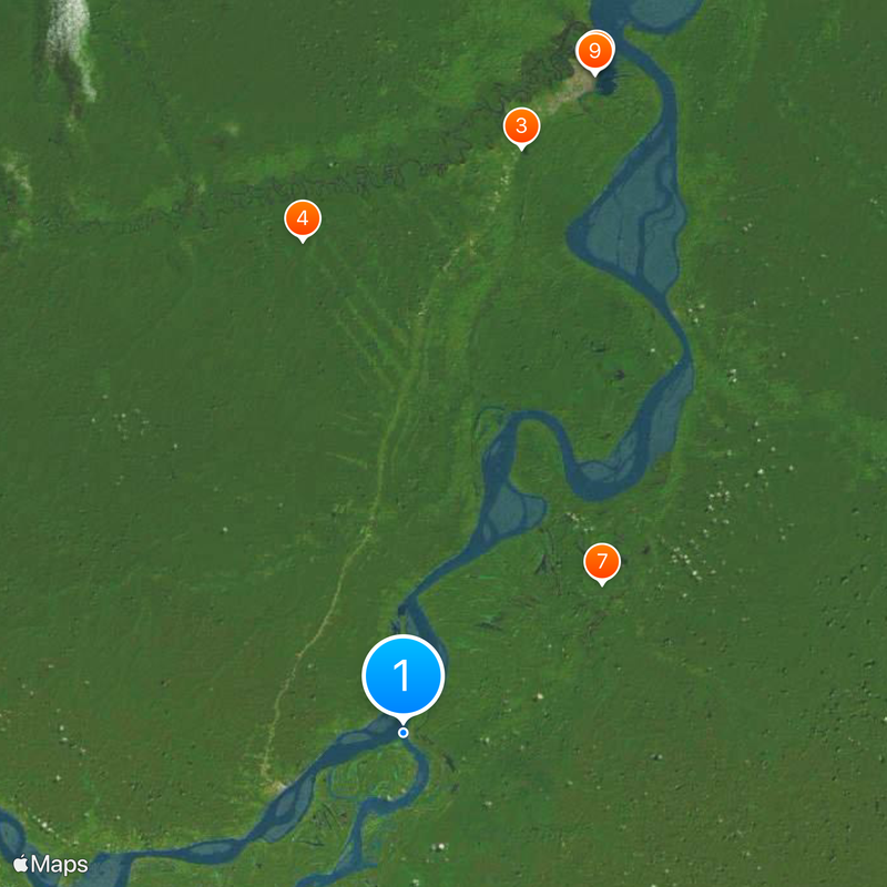 Ucayali River Map