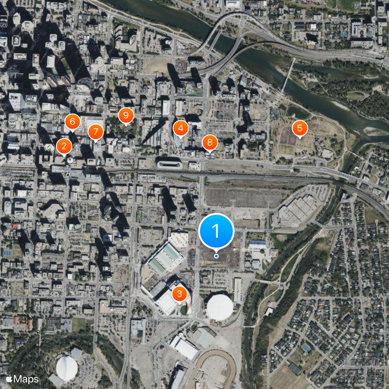 CalgaryNEXT Map