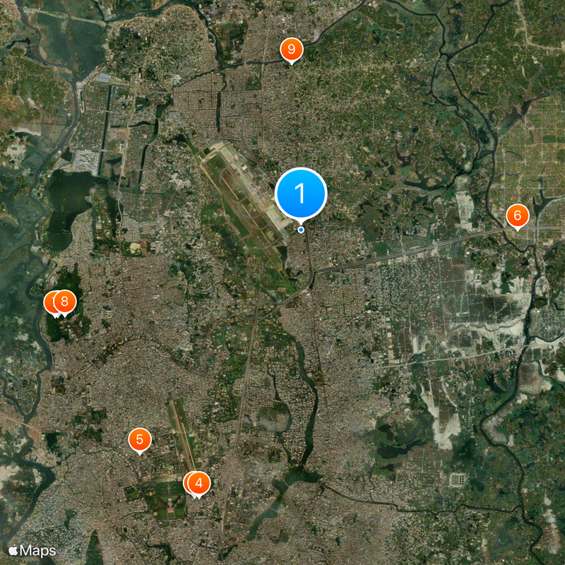 Dhaka Stock Exchange Kaart