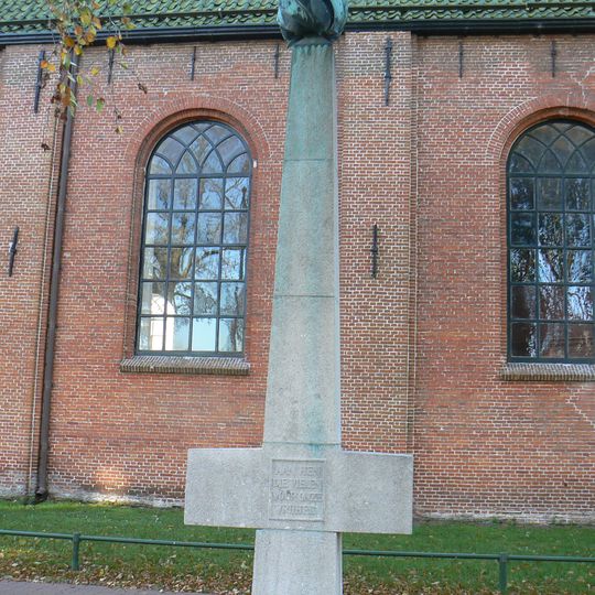 Monument in het Julianapark