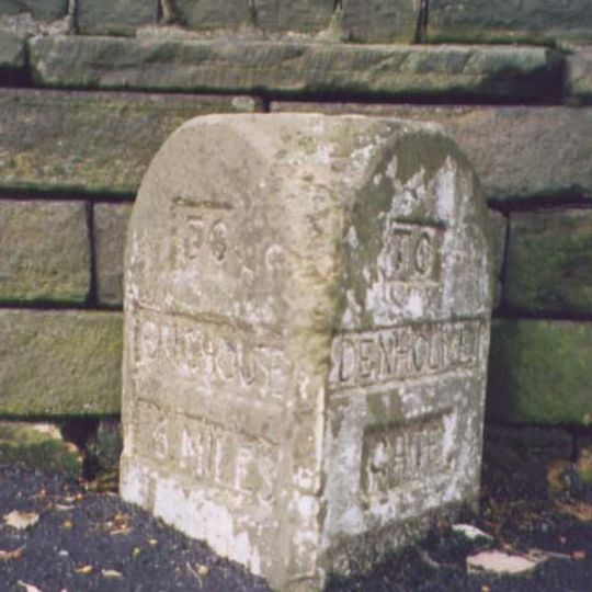 Milepost Opposite Junction With New Park Road