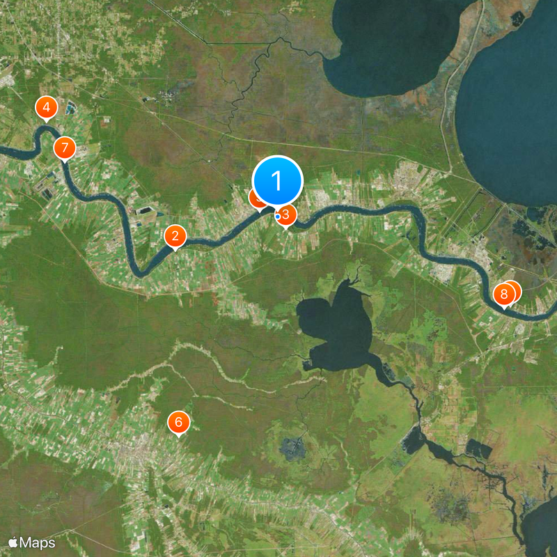 Whitney Plantation Historic District Map