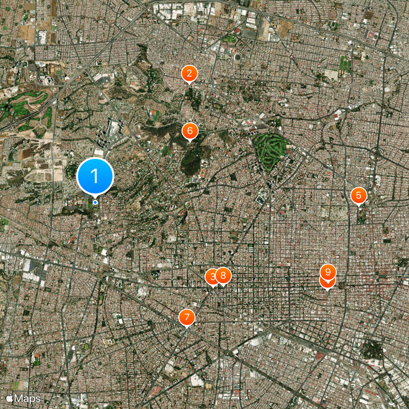 Universidad Autónoma de Guadalajara Map